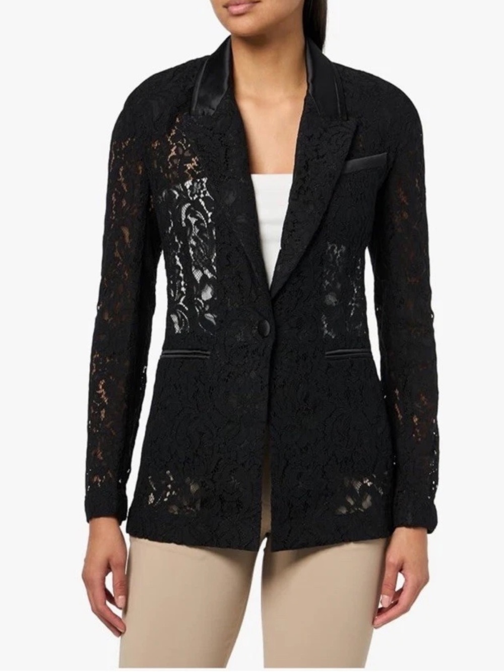 RONNY KOBO HARLYN JACKET SIZE MEDIUM LACE JACKET NEW